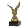 American Eagle Statuette with United States Marine Corps